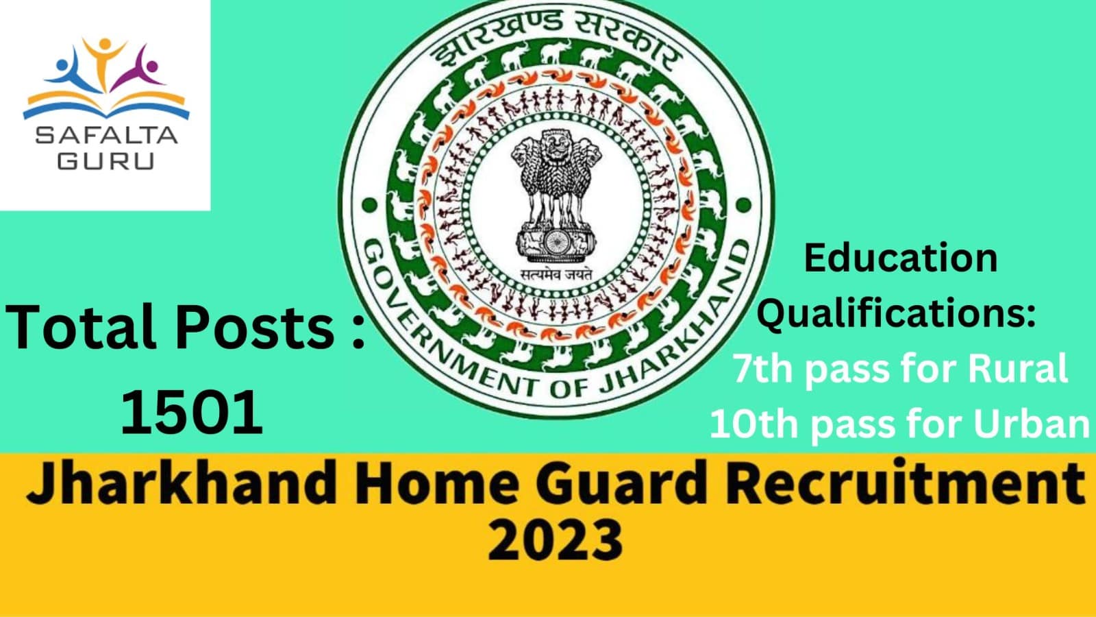 Jharkhand Home Guard Vacancy 2023